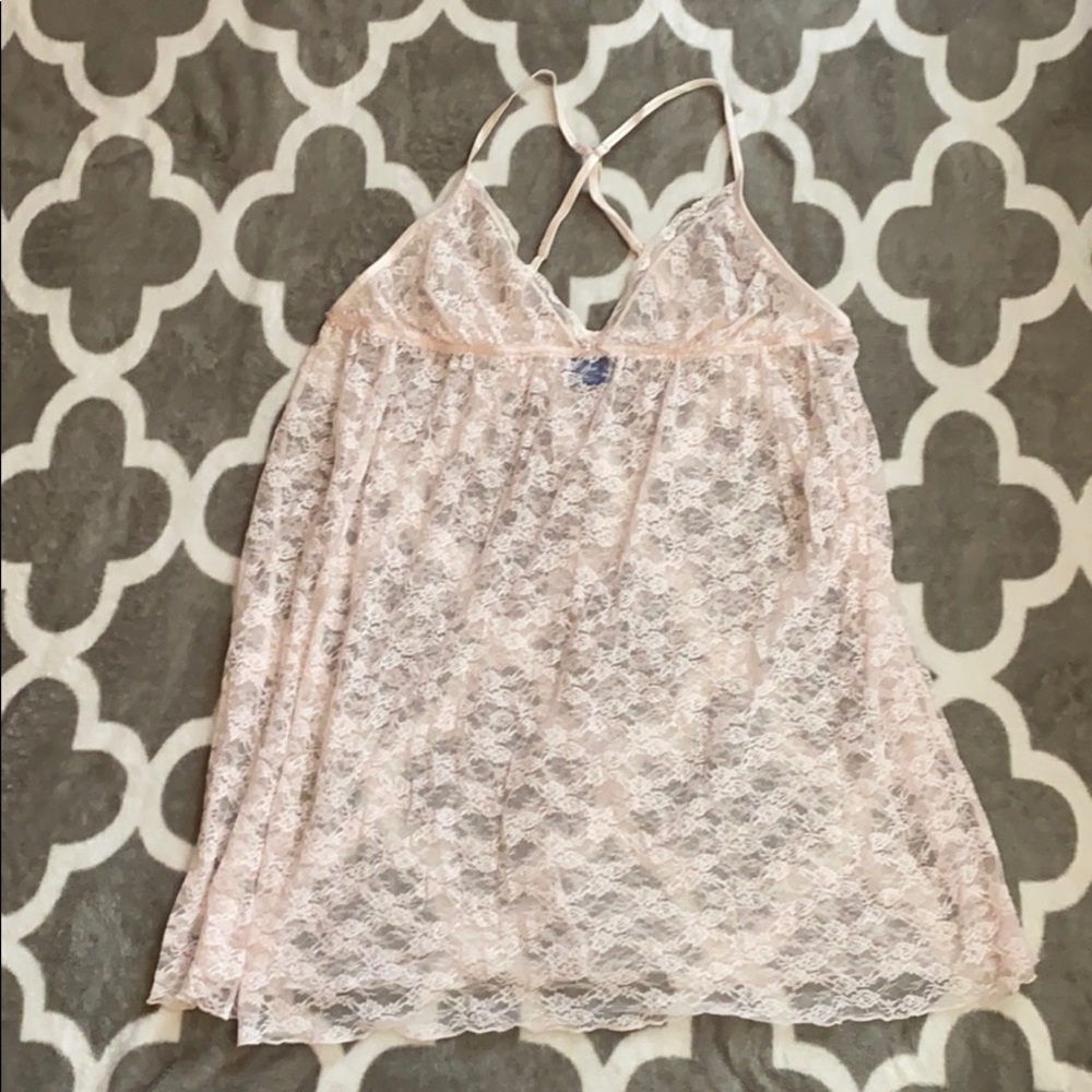 Apt 9 intimates see-thru babydoll chemise